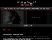 Tablet Screenshot of hellskitchendental.com